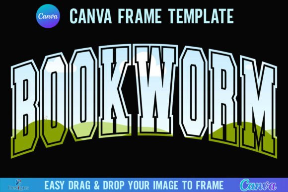 Bookworm Canva Frame: Varsity Reader Design Guide