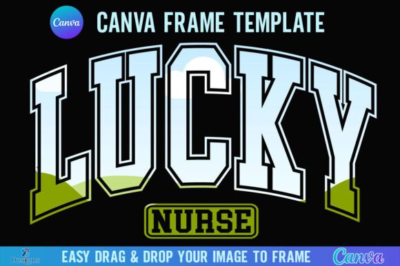 Lucky Nurse Canva Frame St Patricks Day: Festive Design Made Easy