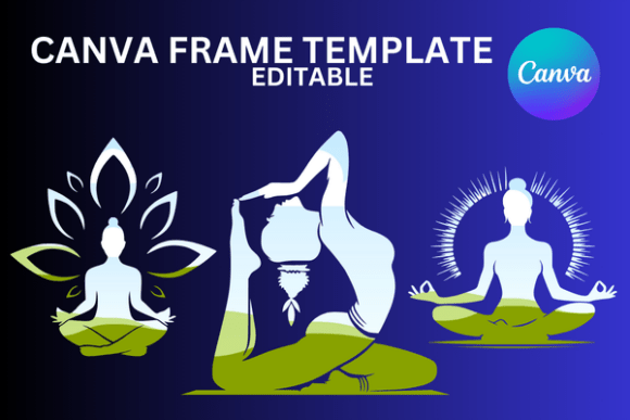 Unleash Creativity with Joga Stencils Canva Frame